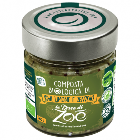 Compote Biologique de Kiwi, Citron et...
