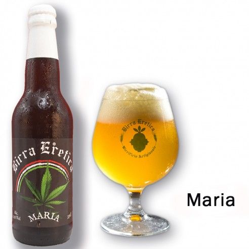 Maria Birra Eretica Hemp Beer 33 cl