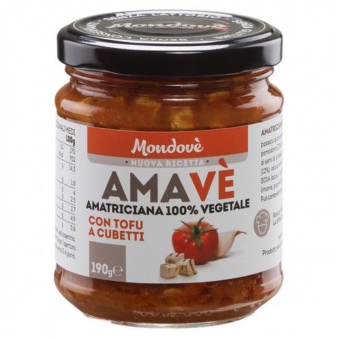 Amavè sauce végétale avec tofu et...