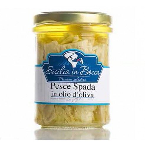 Swordfish fillets in olive oil 200 gr