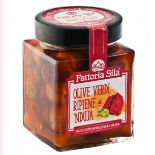 Olive Verdi con 'Nduja 290 g