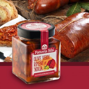 Olive Verdi con 'Nduja 290 g 2