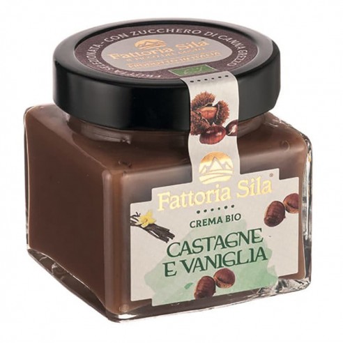 Organic Chestnut and Vanilla Jam 190 g
