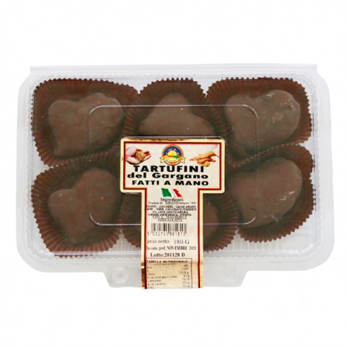 Handmade Gargano sweet truffles 180 g