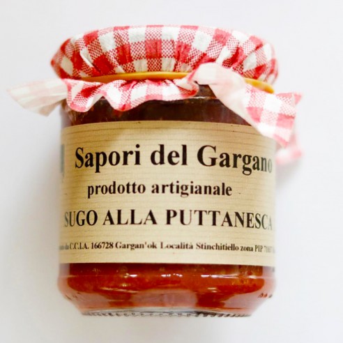 Sauce pour Pâtes Puttanesca 180 gr